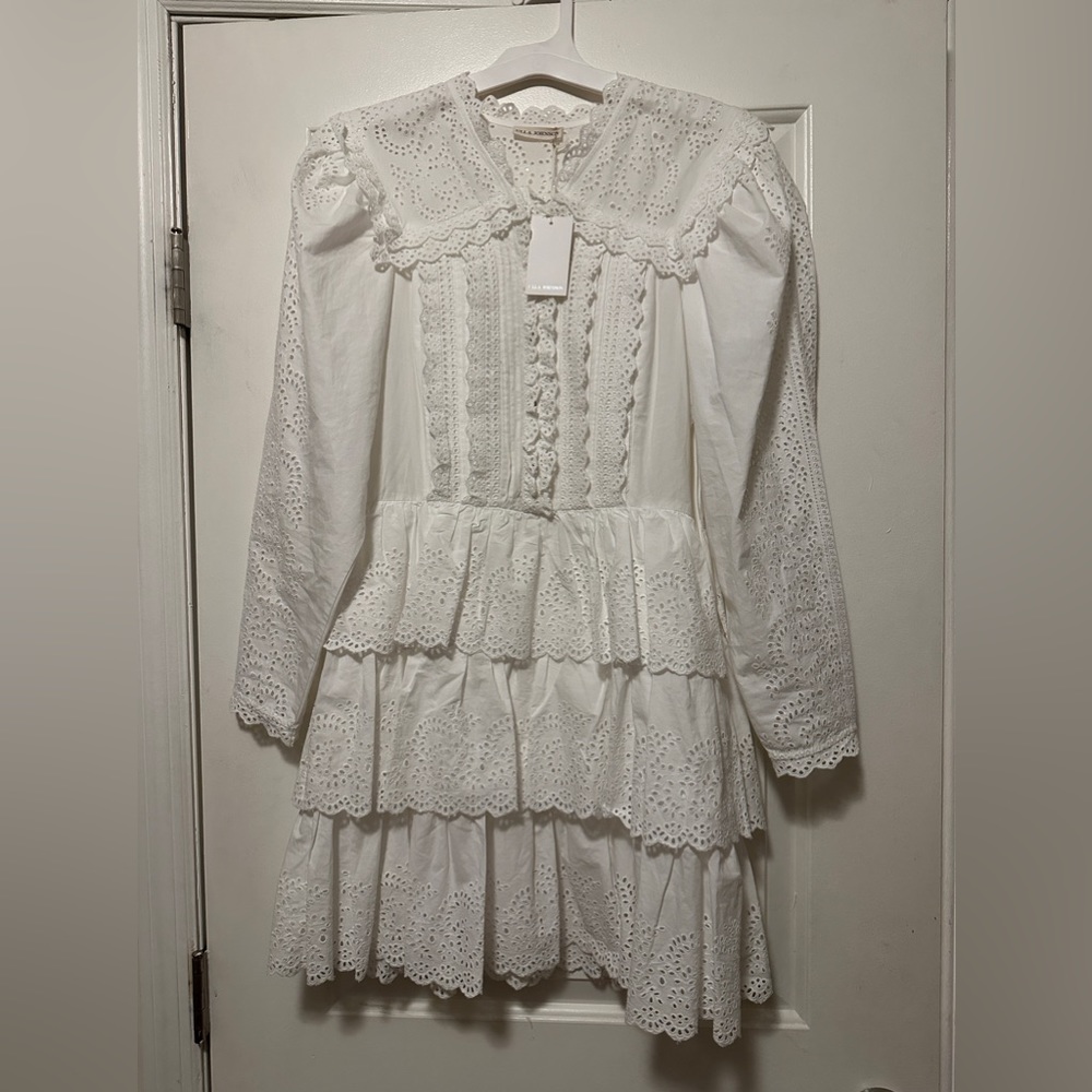 Ulla Johnson short white dress